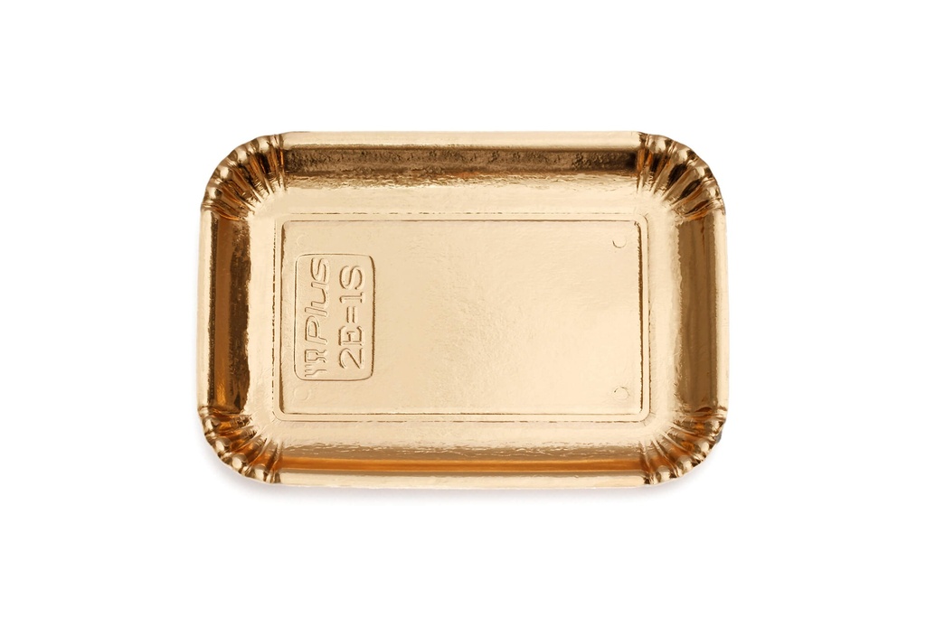 Vassoio Rettangolare N. 8 Elite Oro 39.5x29.5 10kg krt Sam