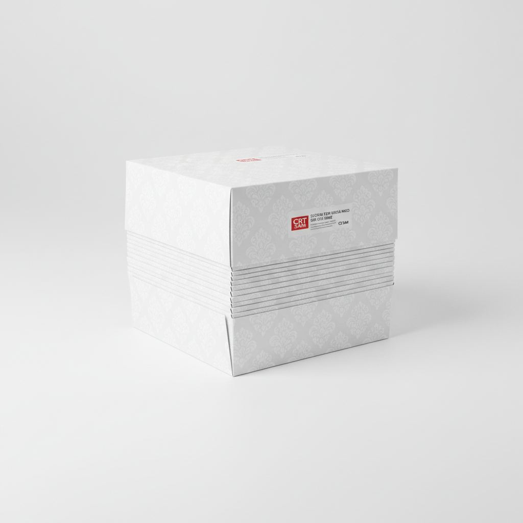 Scatola Torta Damascata Bianco 31x31 100pz krt Sam