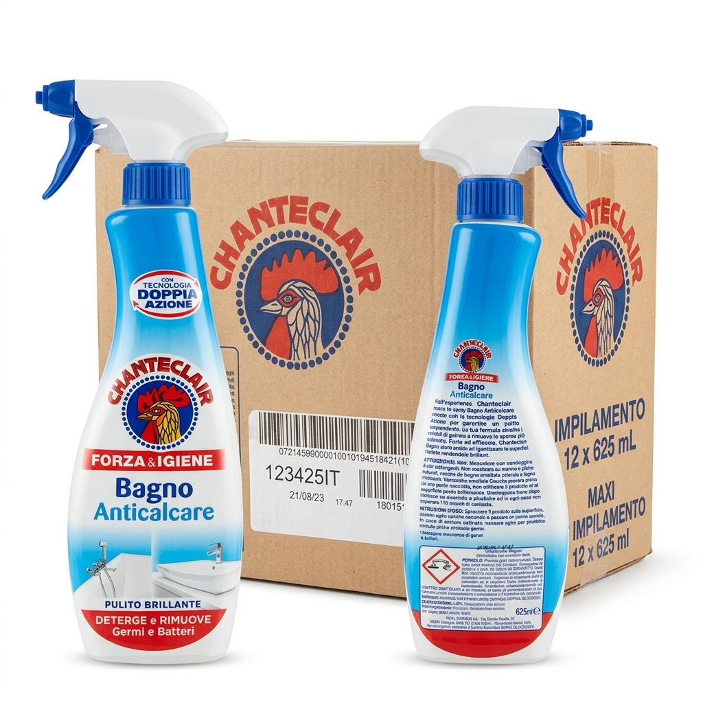 ANTICALCARE BAGNO CHANTECLAIR FORZA&IGIENE 625ML PZ MUS