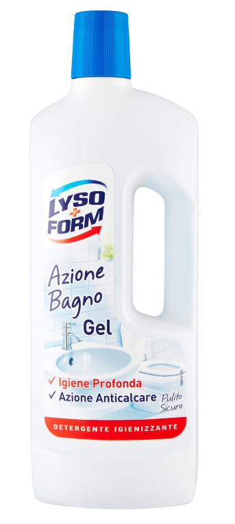 DETERSIVO LYSOFORM BAGNO GEL 750ML 12PZ CRT MUS