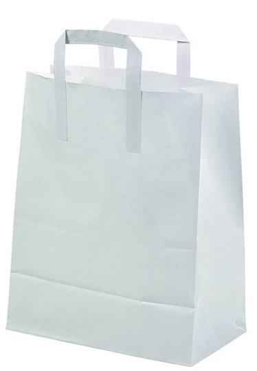 SACCHETTO SHOPPER PICCOLO CARTA CON MANICI 20X10X28 AL PZ 250PZ CRT FIRST