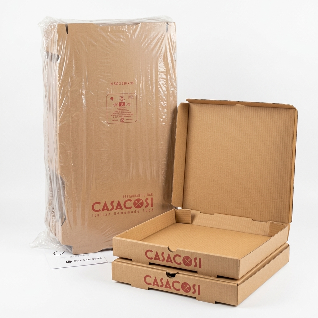 Casa Così Pizza Boxes 33x33x3.5 cm 100 pcs — Liner