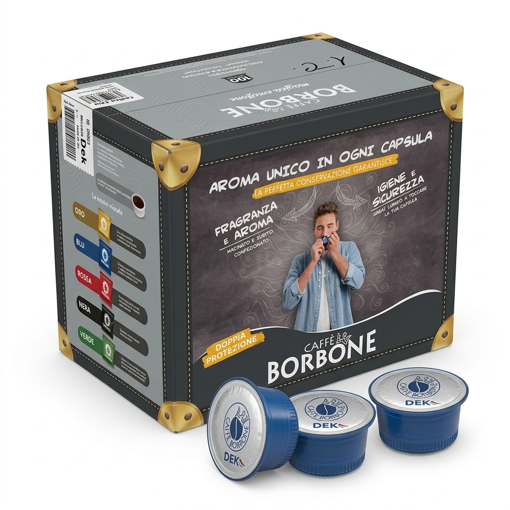 Capsule Caffè Borbone Dek Decaffeinato 100 pcs — Borbone