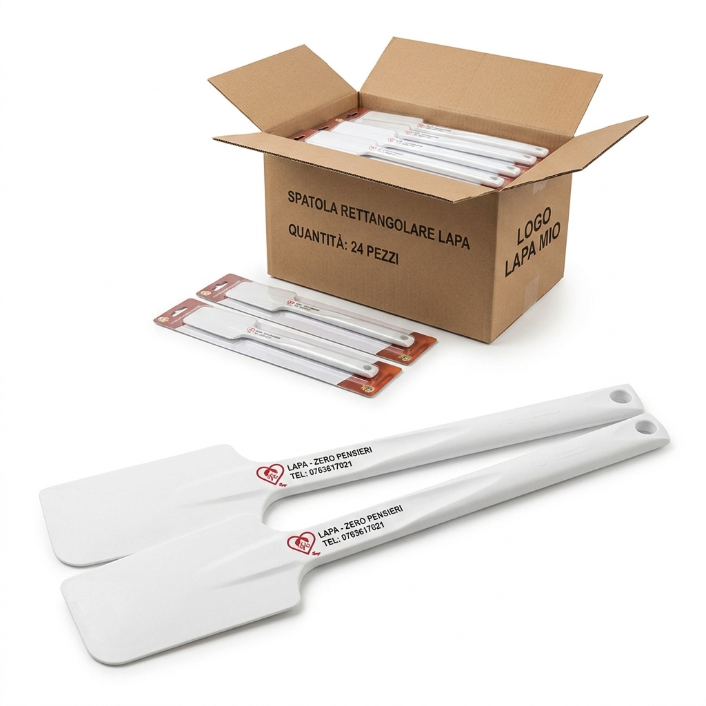 Leccapentola Rettangolare Rigida 34 cm Logo LAPA — LAPA MIO