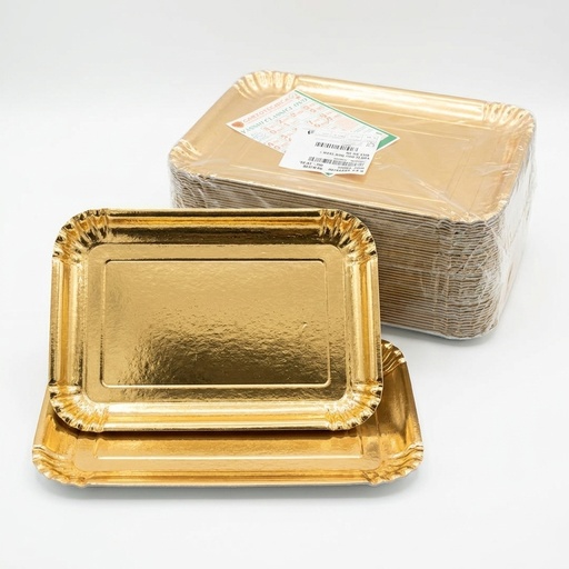 Plateau Doré Rigide Class 28x38 cm (7 EUR / 8 ITA) — Carton 10 kg