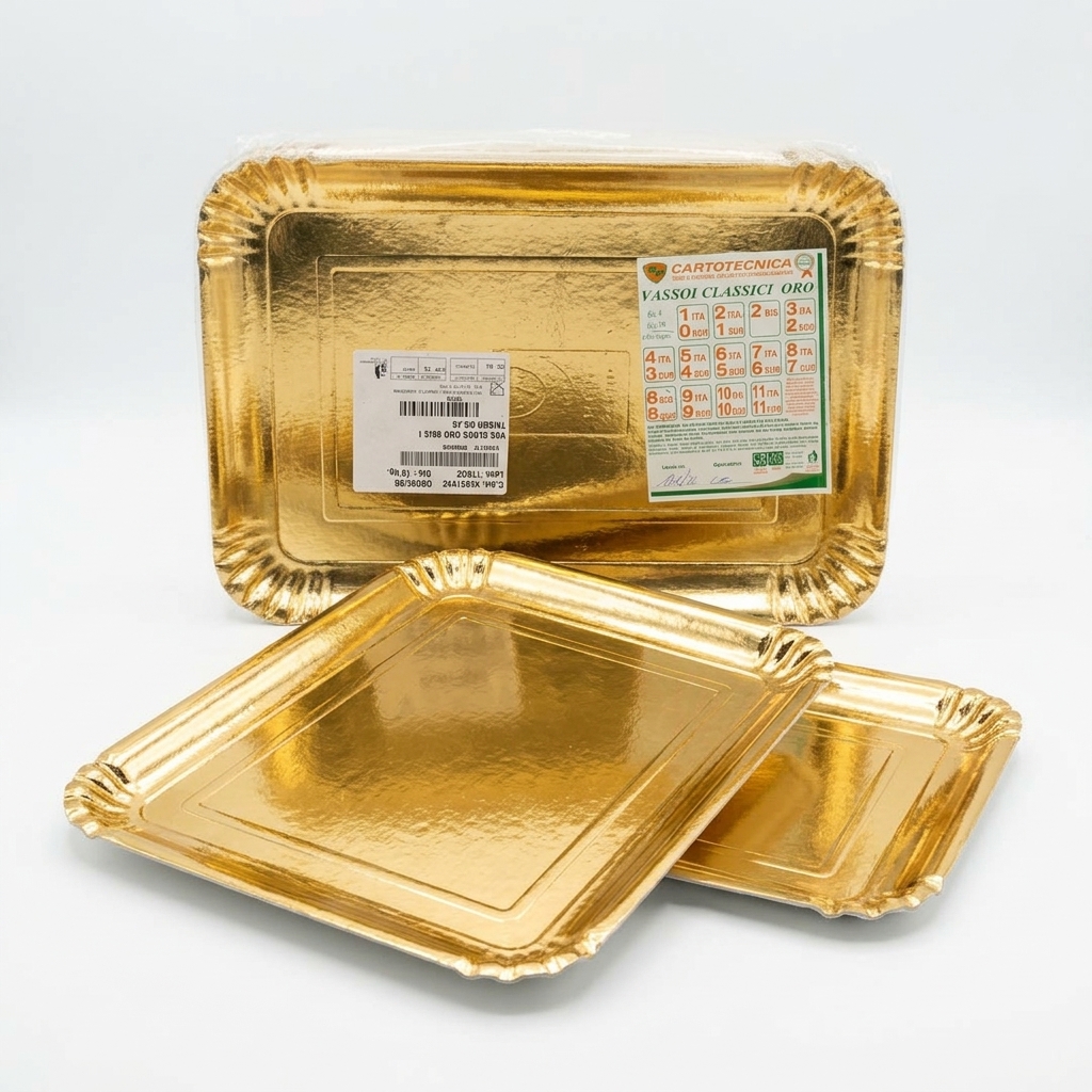 Tablett Class Oro 31x42 cm (8bis ITA/EUR) (10 kg) — BP Cartotecnica