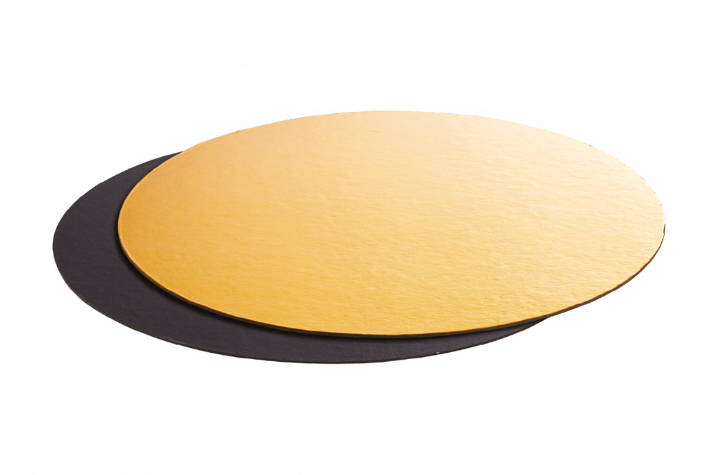 DISCO LISCIO ORO/NERO DIAM 32CM 10 KG CRT CAR