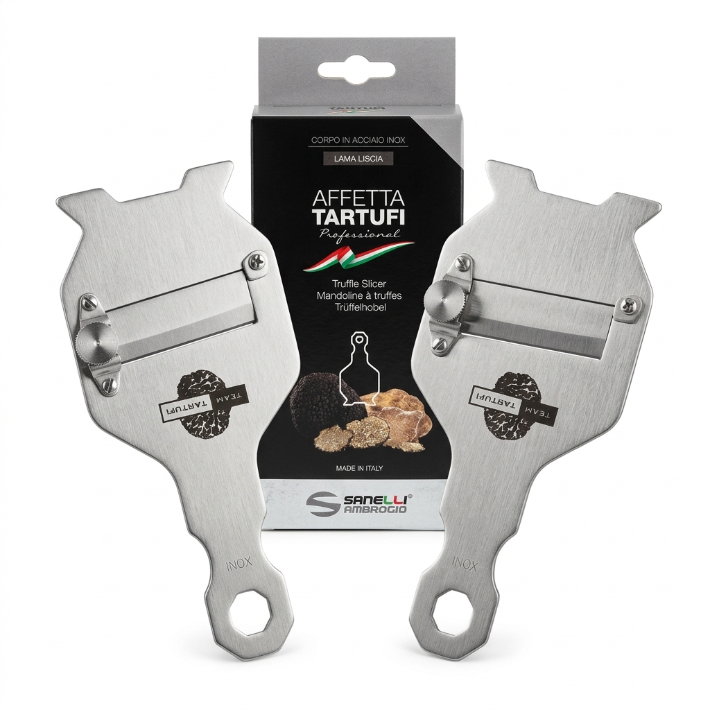 Mandoline à Truffes Professionnelle Lame Lisse Inox PZ — Milano Tartufi