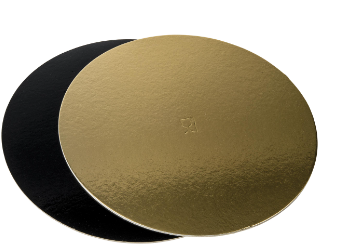 Disco Torta Oro Nero Royal 24cm 10kg carton TI