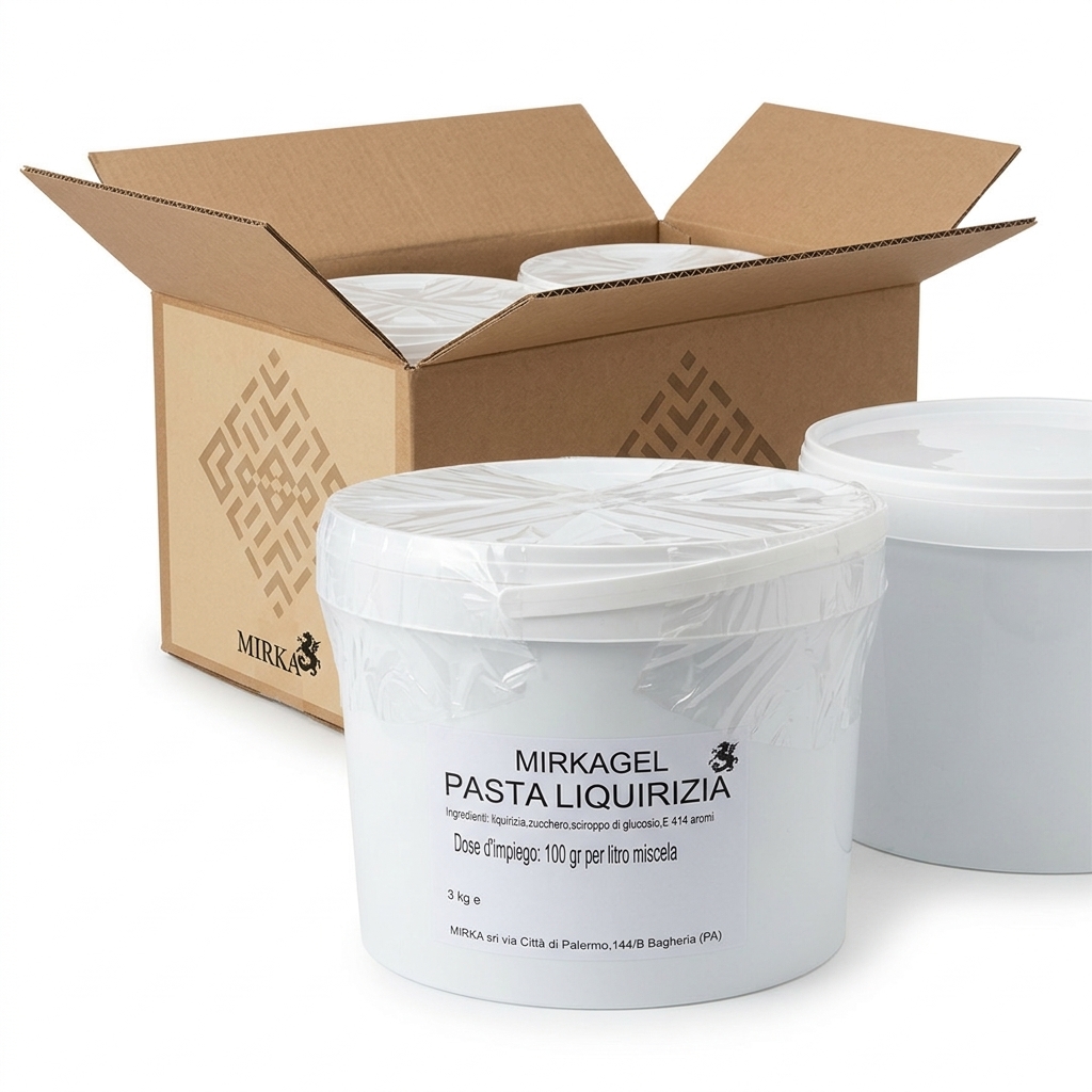 Pâte Aromatisante Réglisse 6 kg (2 Seaux de 3 kg) — Mio