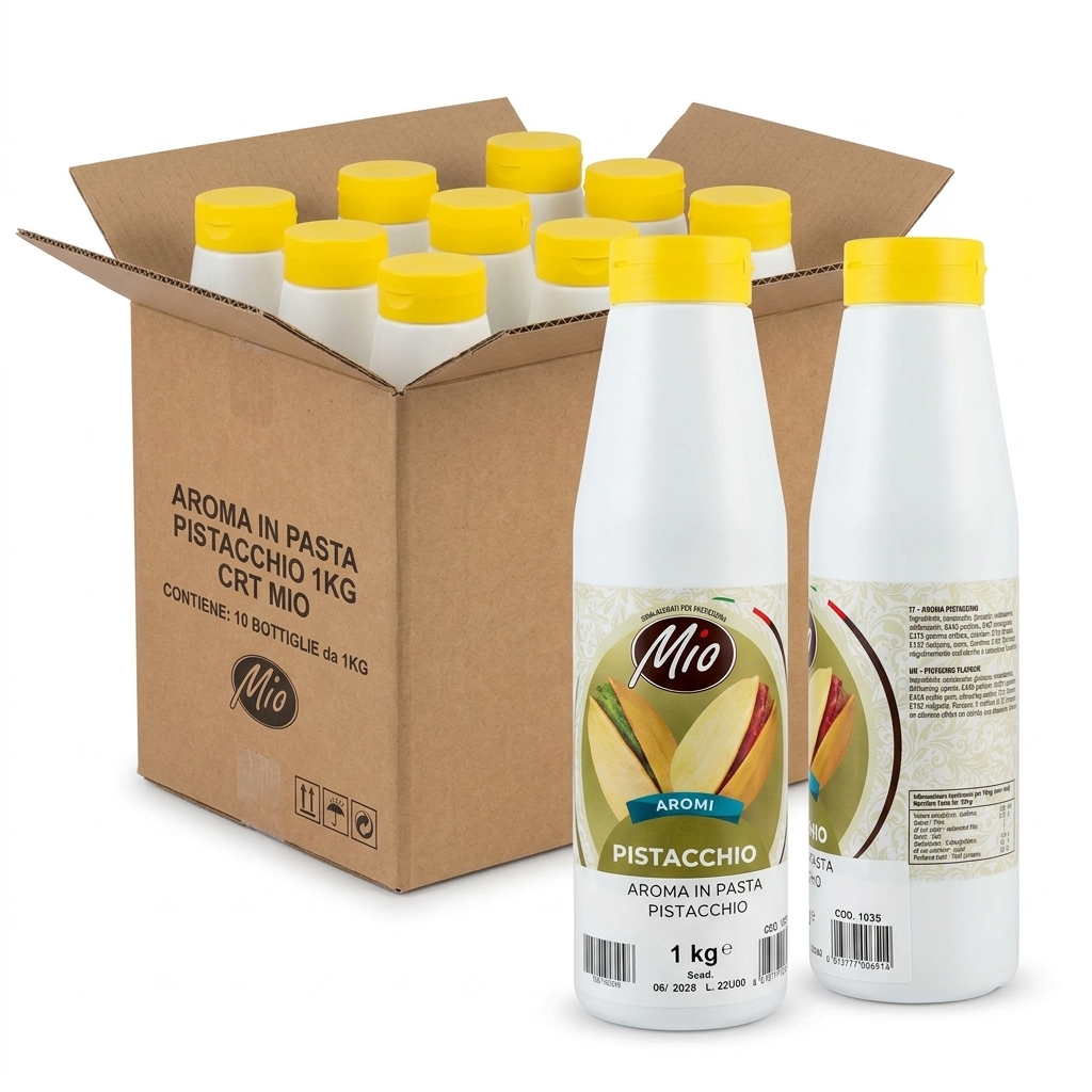 AROME EN PATE PISTACHE 1KG CONF 10KG CTN MIO