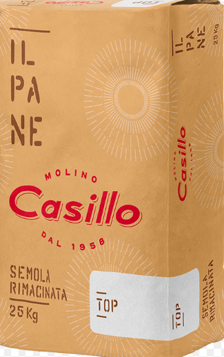 SEMOLINA RIMACINATA TOP CASILLO 25KG