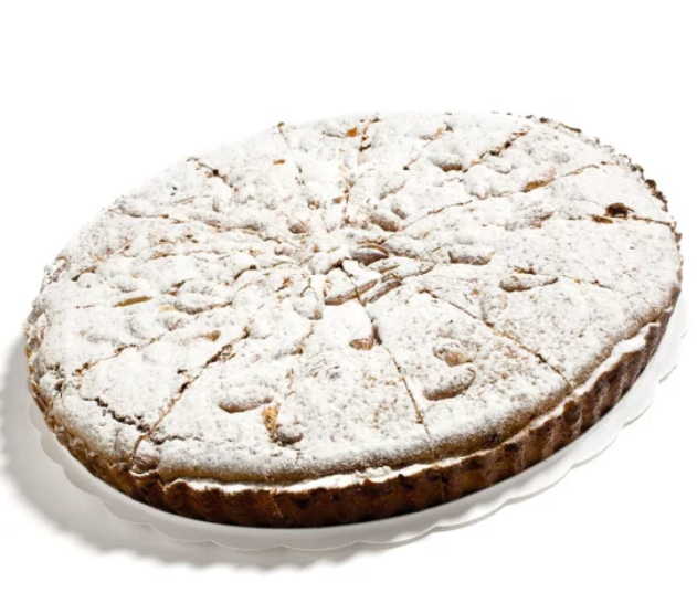 TORTA PRETAGLIATA ALLE MANDORLE 16 FETTE PZ 1.3KG POL