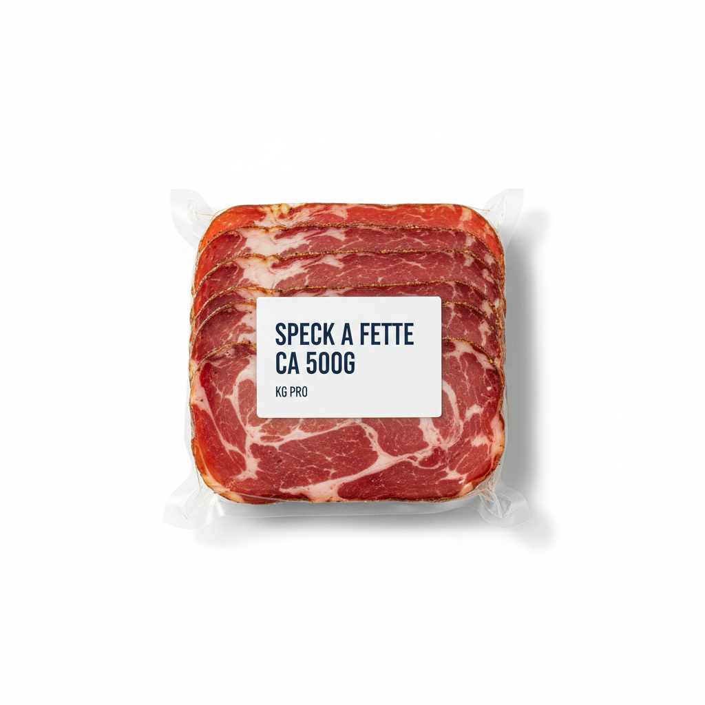 Speck a Fette ca. 500g kg PRO