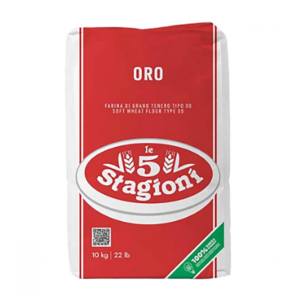 FARINA 00 ORO 5 STAGIONI ROSSA SACCO 25KG AF