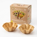 Cestino di Pane Commestibile ILC Ø 19 cm - Conf. 3 pz