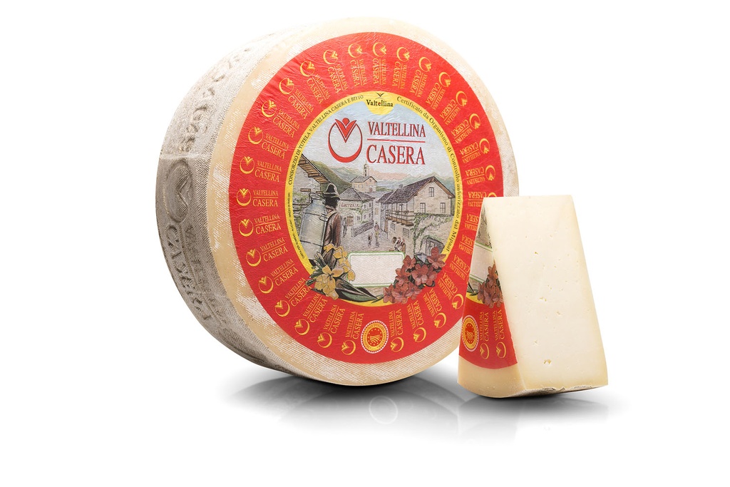 Valtellina Casera DOP Cheese Wheel 8 kg CAF