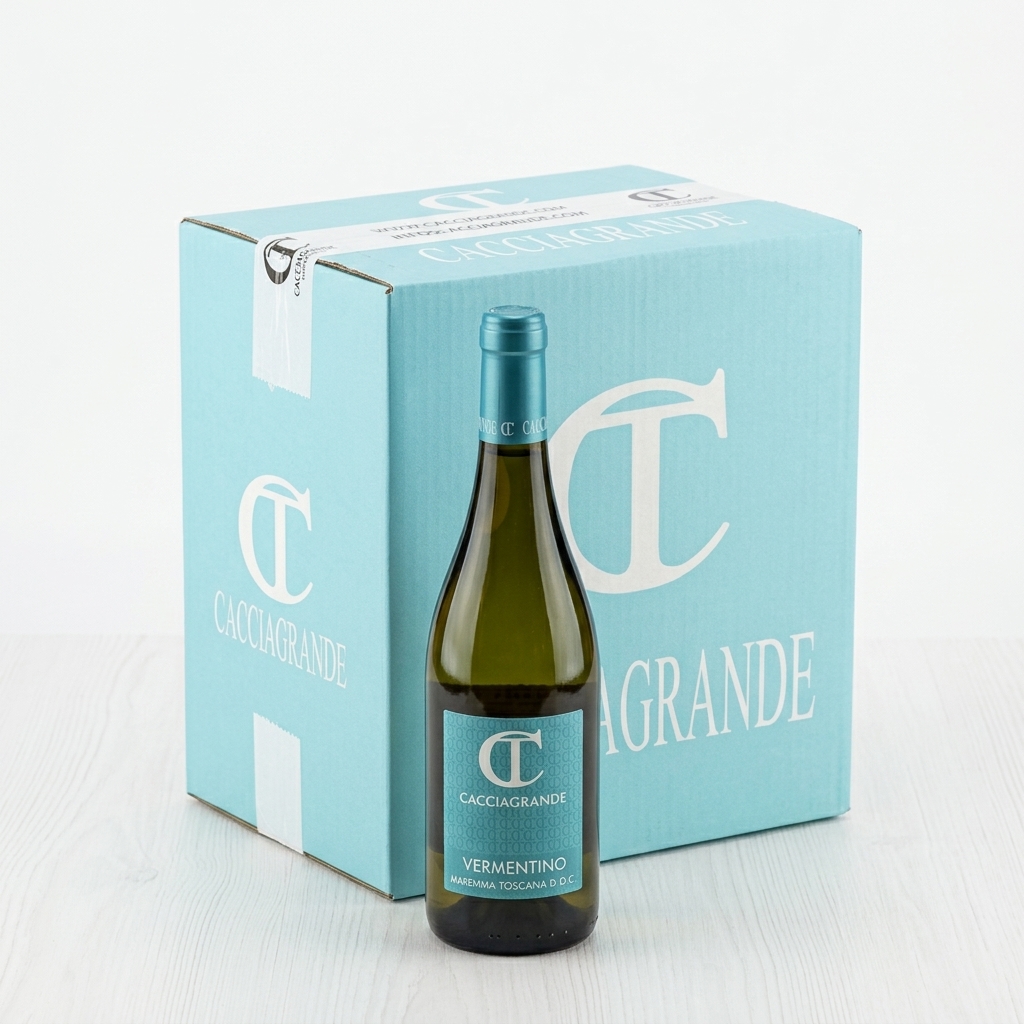 Vin Vermentino Maremma Toscana DOC 0,75 l (Carton 6 bouteilles) CACC