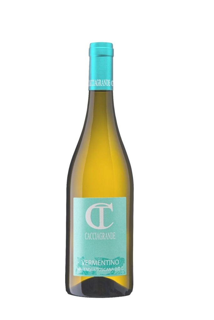 Vino Vermentino Doc Toscana Bianco 0.75 l stk 6pz krt Cacc