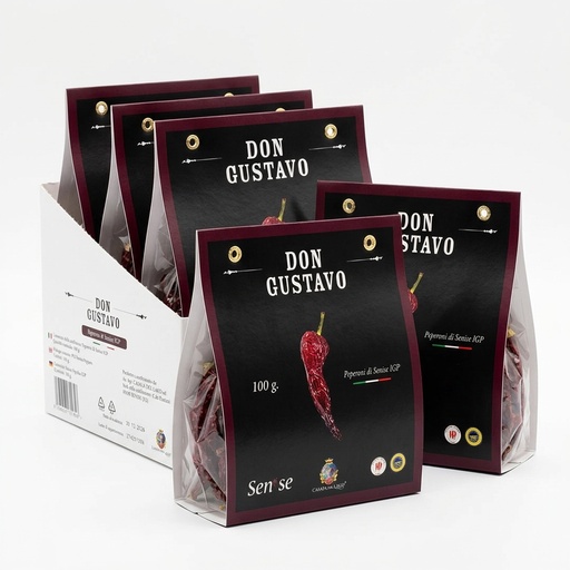 [Peperoni di Senise IGP] Senise IGP Crusco Pepper 100 g — Casata del Lago