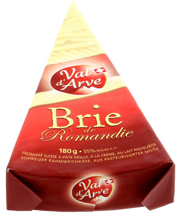 Brie Romandie Val D'arve 180g stk