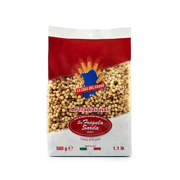 FREGOLA SARDA MEDIA CASA DEL GRANO 12X500G PZ CRT FERR