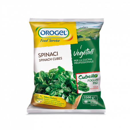 [01013416] Spinaci Foglia Piu Iqf 1kg pkg 4kg krt Fredd