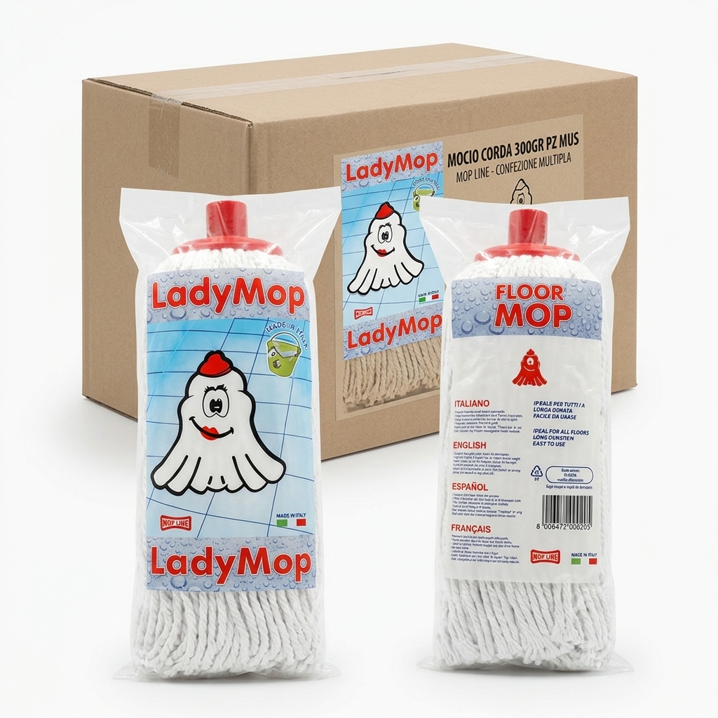 Cotton Cord Replacement Mop Head 300 g (Case of 50)