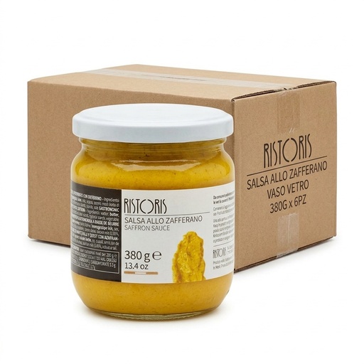 Safran-Sauce im Glas 380 g (Karton à 6) — Ristoris