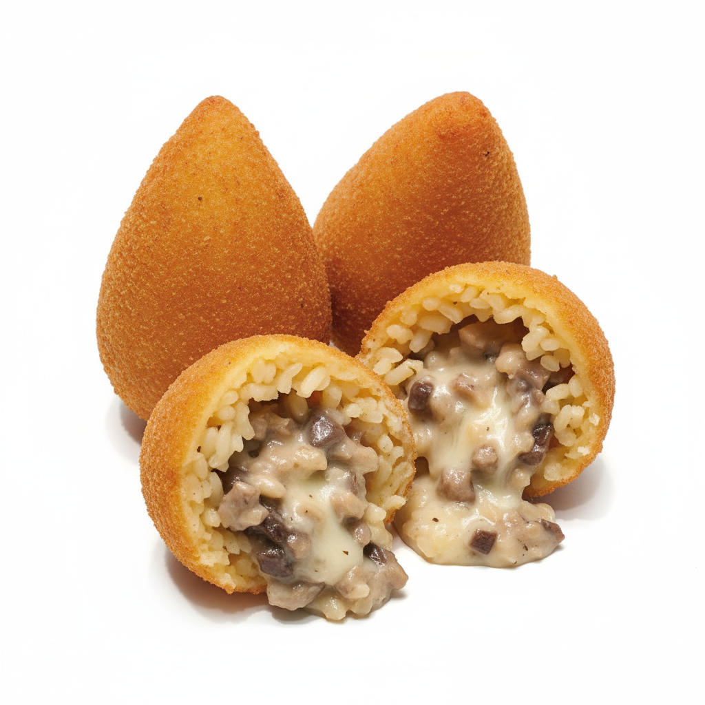 ARANCINI DI RISO AI FUNGHI E TALEGGIO 55G PZ 2X2.5KG A CRT POL