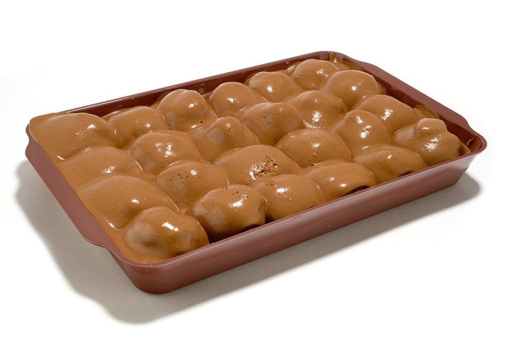 TORTA PROFITEROL CIOCCOLATO VASCHETTA 1.3KG PZ POL