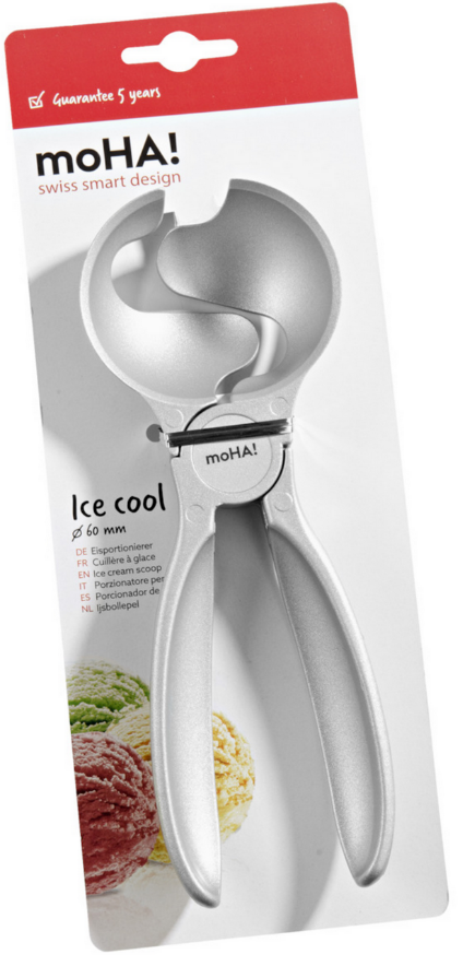 Sporzionatore Gelato Eisportionierer Moha Alu 50 Mm Al