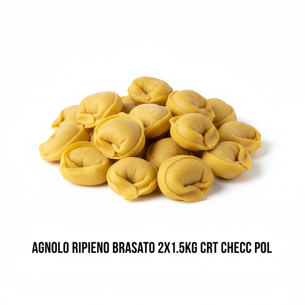 AGNOLO RIPIENO BRASATO 2X1.5KG CRT CHECC POL