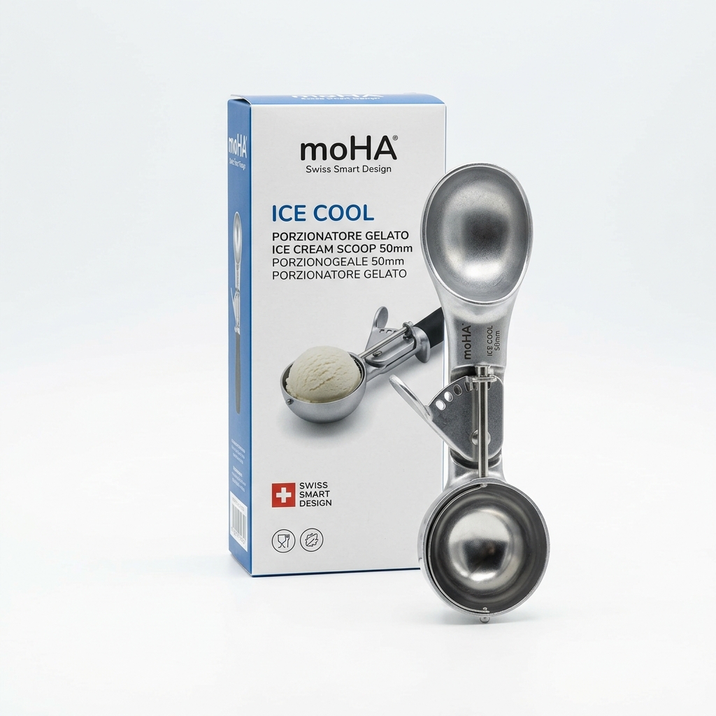 SPORZIONATORE GELATO EISPORTIONIERER ALLUMINIO 5CM PZ PRO