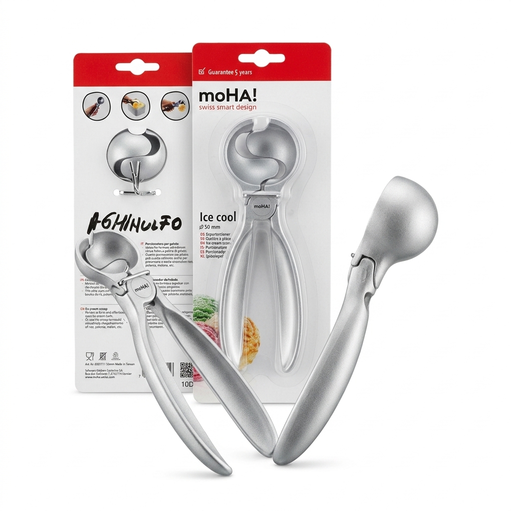Ice Cream Scoop Ice Cool Aluminium ø 50 mm — Moha