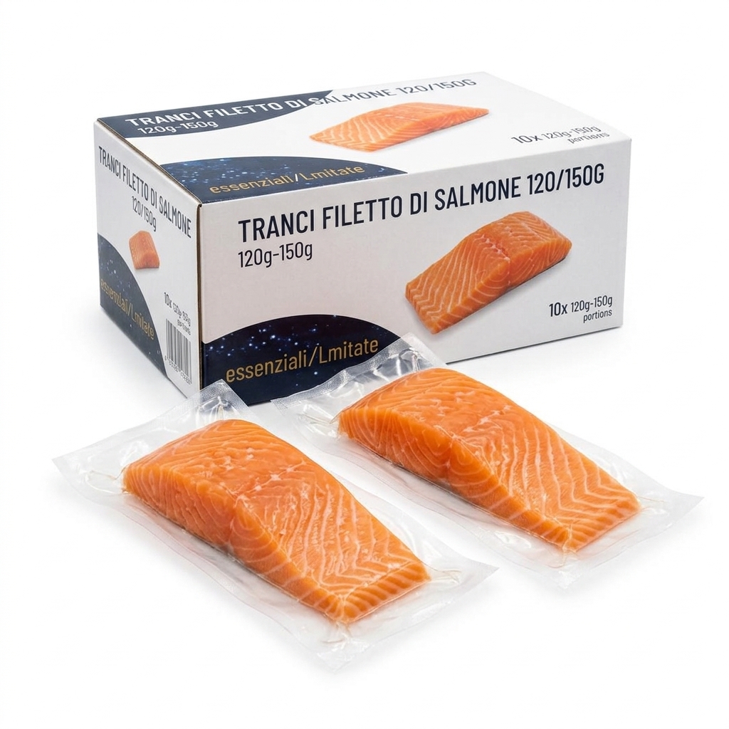 Skinless Salmon Fillet Portions 120-150 g — Seawell
