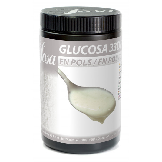 GLUCOSIO IN POLVERE 33DE 500G PZ SOS