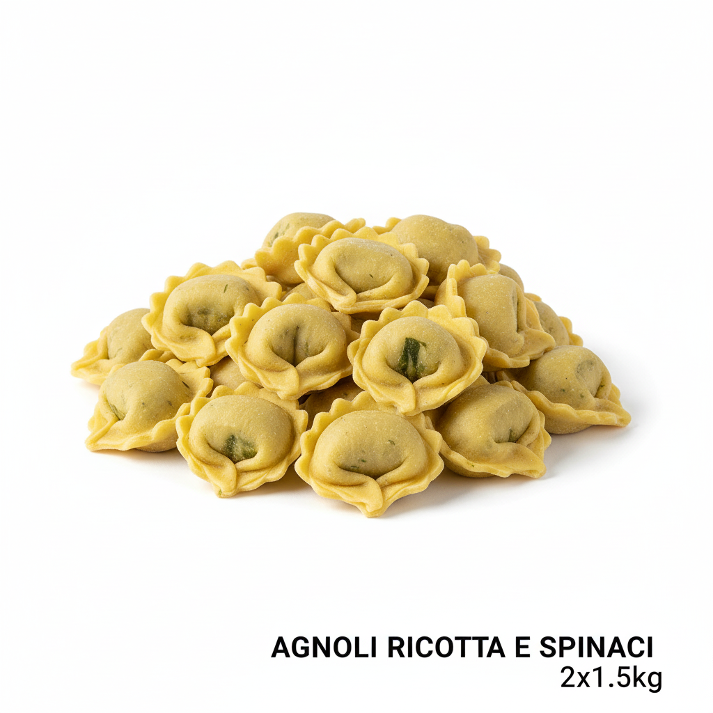 Agnoli mit Ricotta und Spinat 1,5 kg CHECC POL