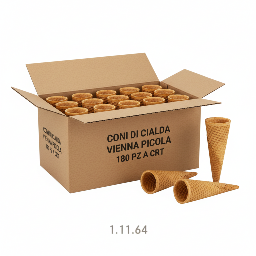 Coni Di Cialda Vienna Piccola 180 stk A krt Pol
