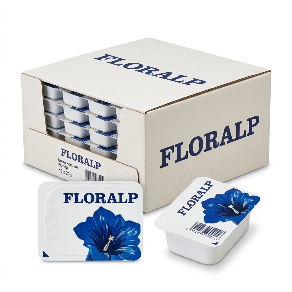 Floralp Butterportionen 20 g (Karton 48) AL