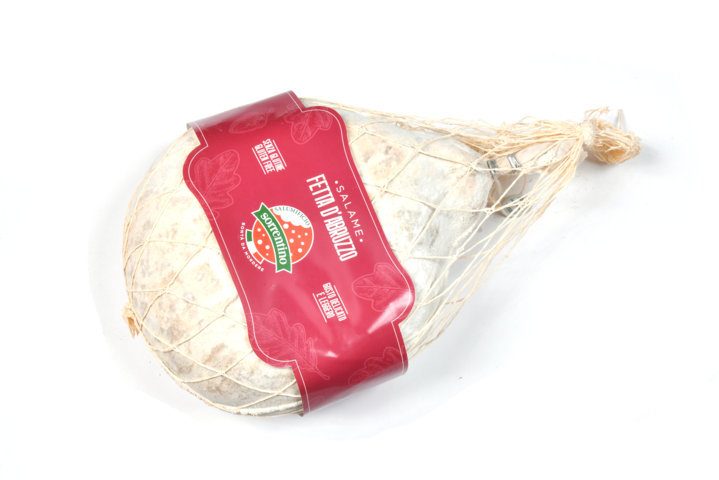 Salami Fetta D'abruzzo 4.5kg Ca stk Sorr - Italienische Salami