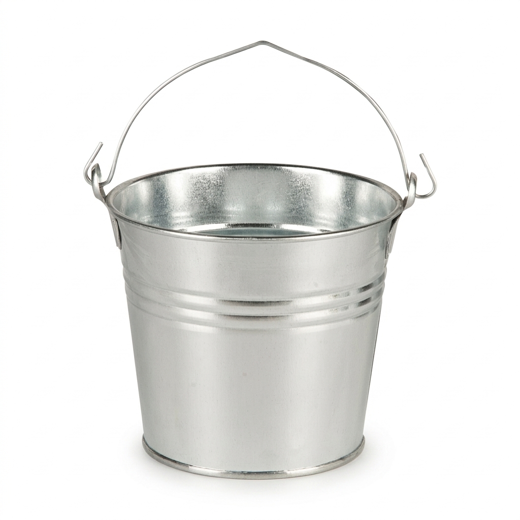 Zinc Bucket Zinkeimer 1.6 L BAU