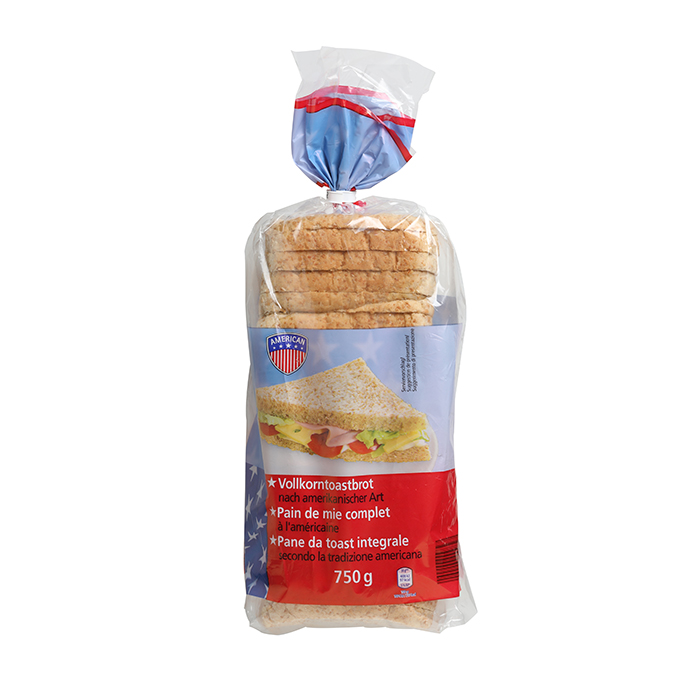 PANE TOAST INTEGRALE 500G PZ ALD