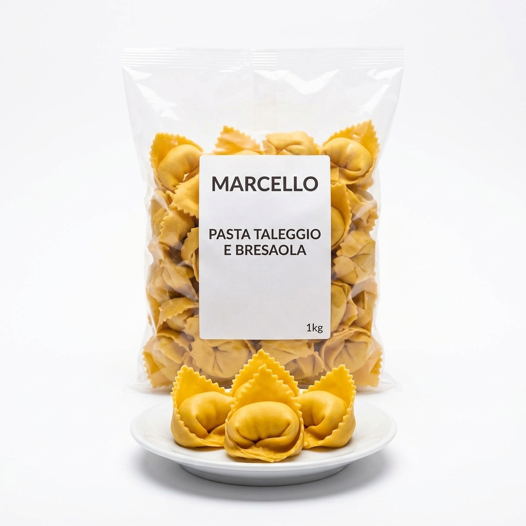 Pasta Taleggio e Bresaola 1kg approx. 3kg case MARC
