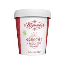GELATO MEZZOLITRO FRAGOLA BIO PEPINO XLUIGIA 330G 6PZ CRT GP
