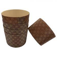 STAMPI PER PANETTONE ALTO 1KG D 180MM H 115MM 200PZ CRT WA