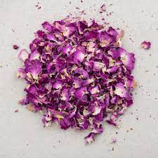 FOGLIE DI ROSA ESSICCATI INTERI COMMESTIBILI 50G PZ TW