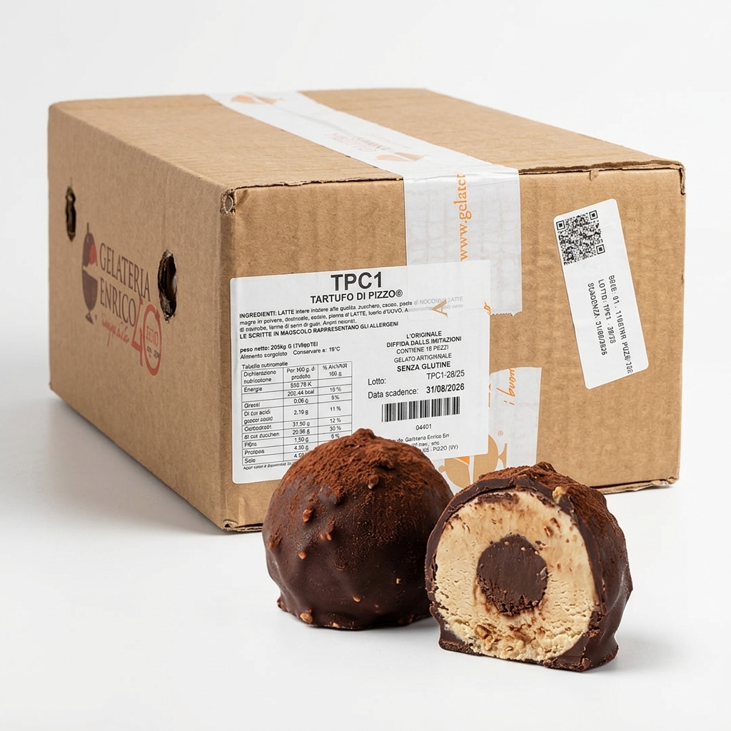 Tartufo di Pizzo with Hazelnut 16x130 g