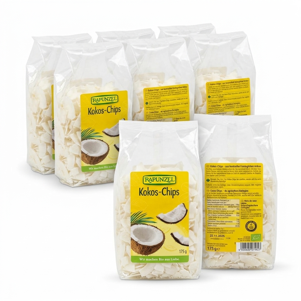 Scaglie di Cocco Essiccate Bio 175 g — Rapunzel