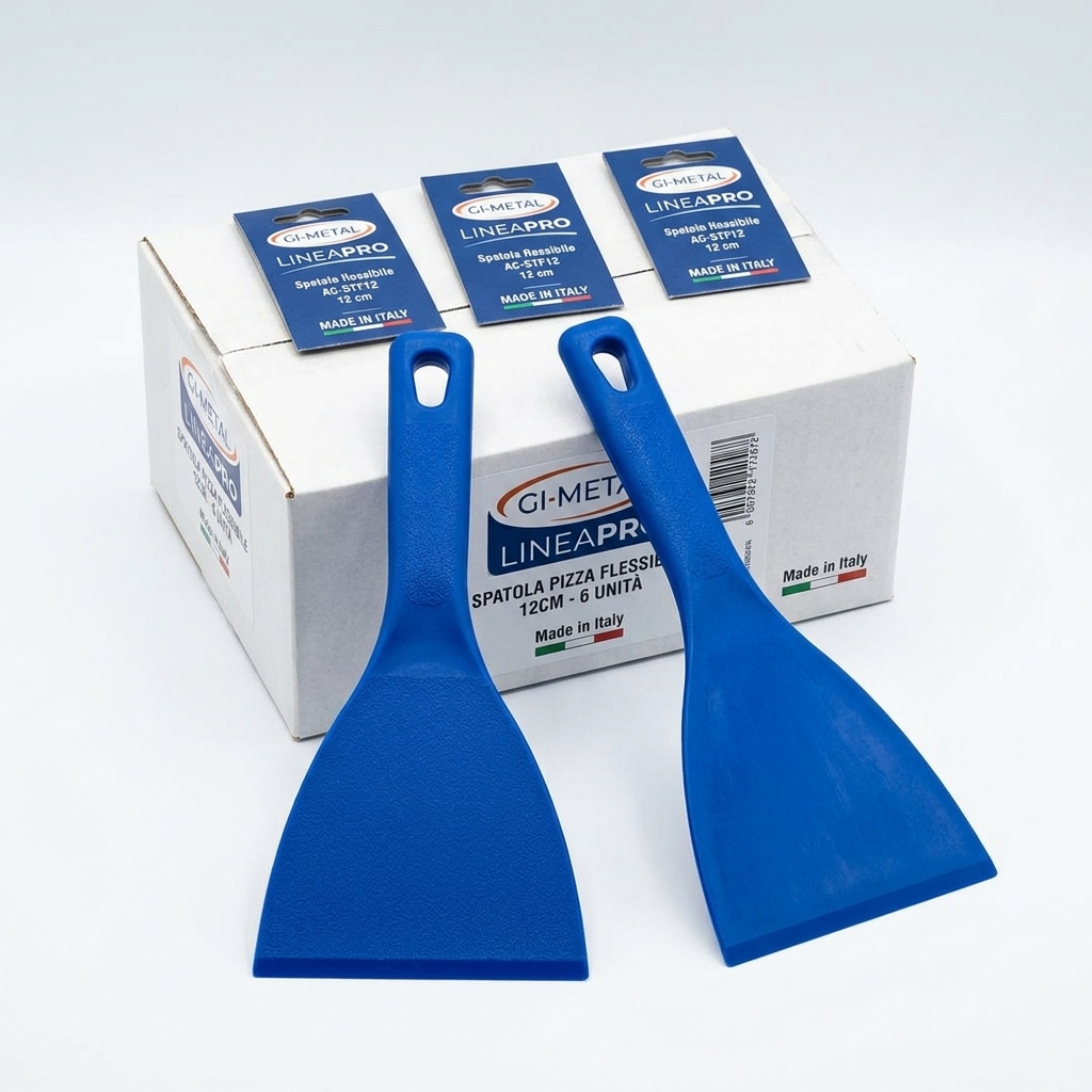 Flexible Pizza Spatula Blue 12 cm — GI.METAL